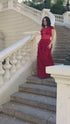 Red evening dress Long red dress